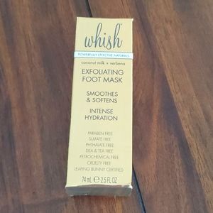 New Whish exfoliating foot mask